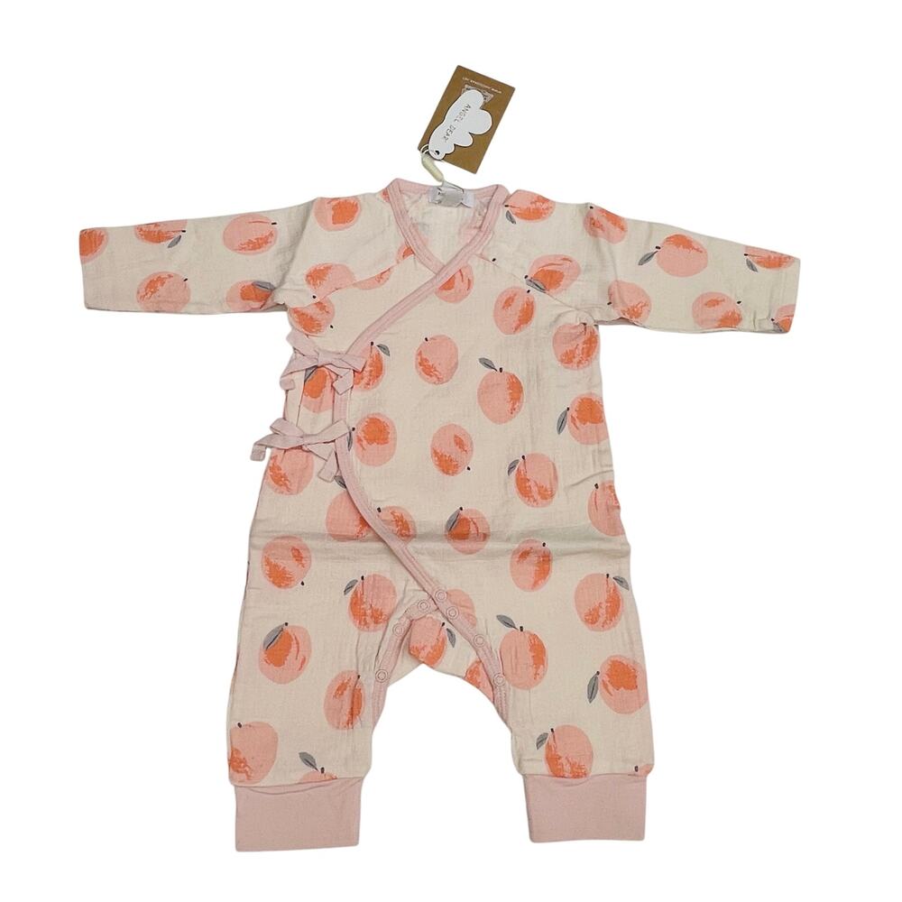 NWT Angel Dear 0-3M Peach Kimono